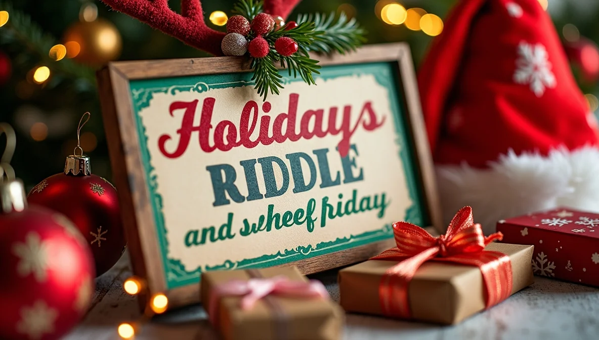 Festive Holiday Riddles