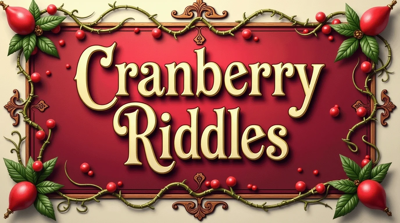Cranberry Riddles