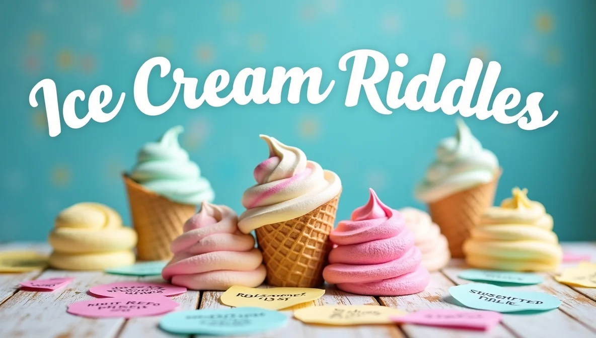 Ice Cream Riddles