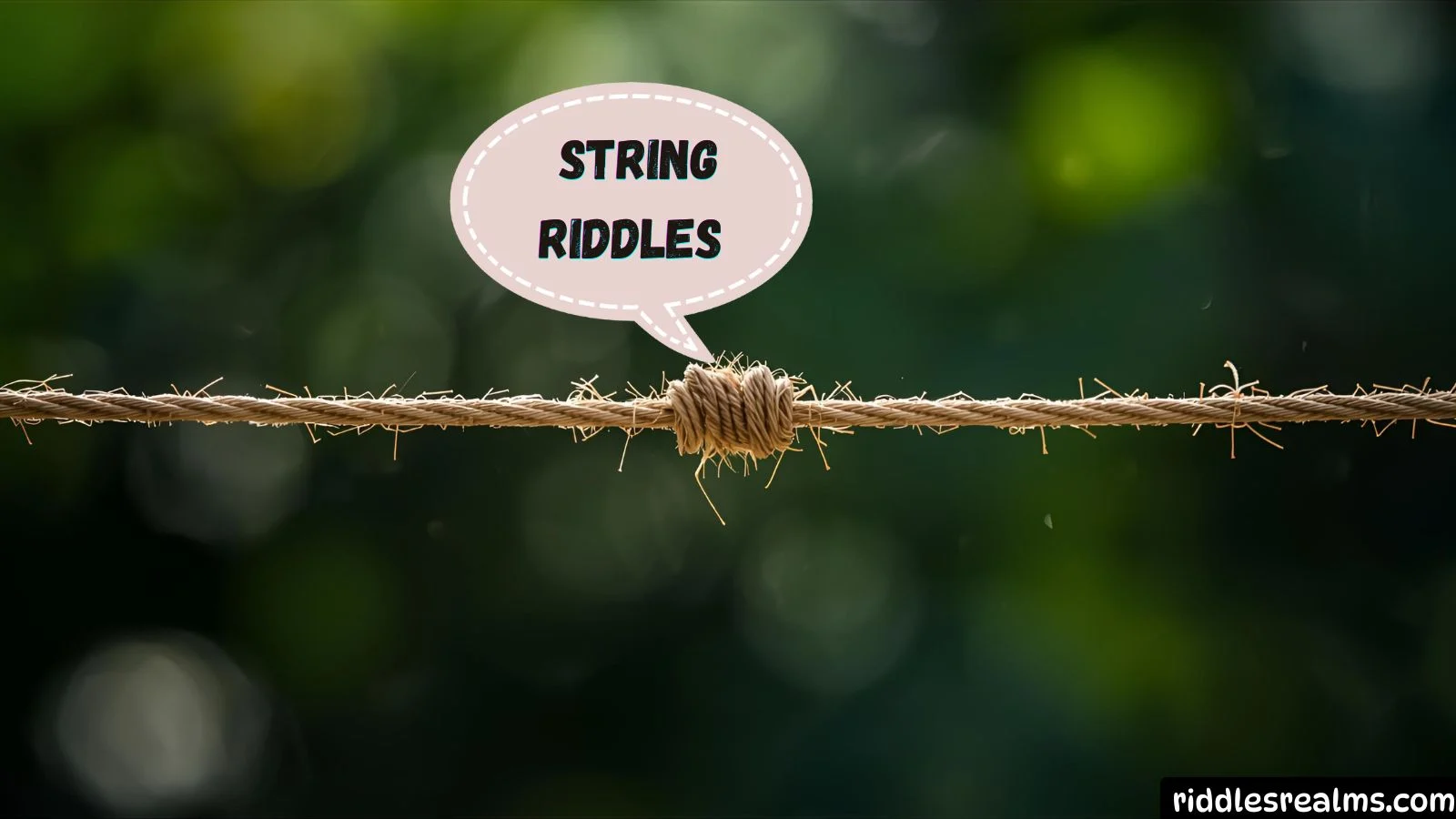 String Riddles