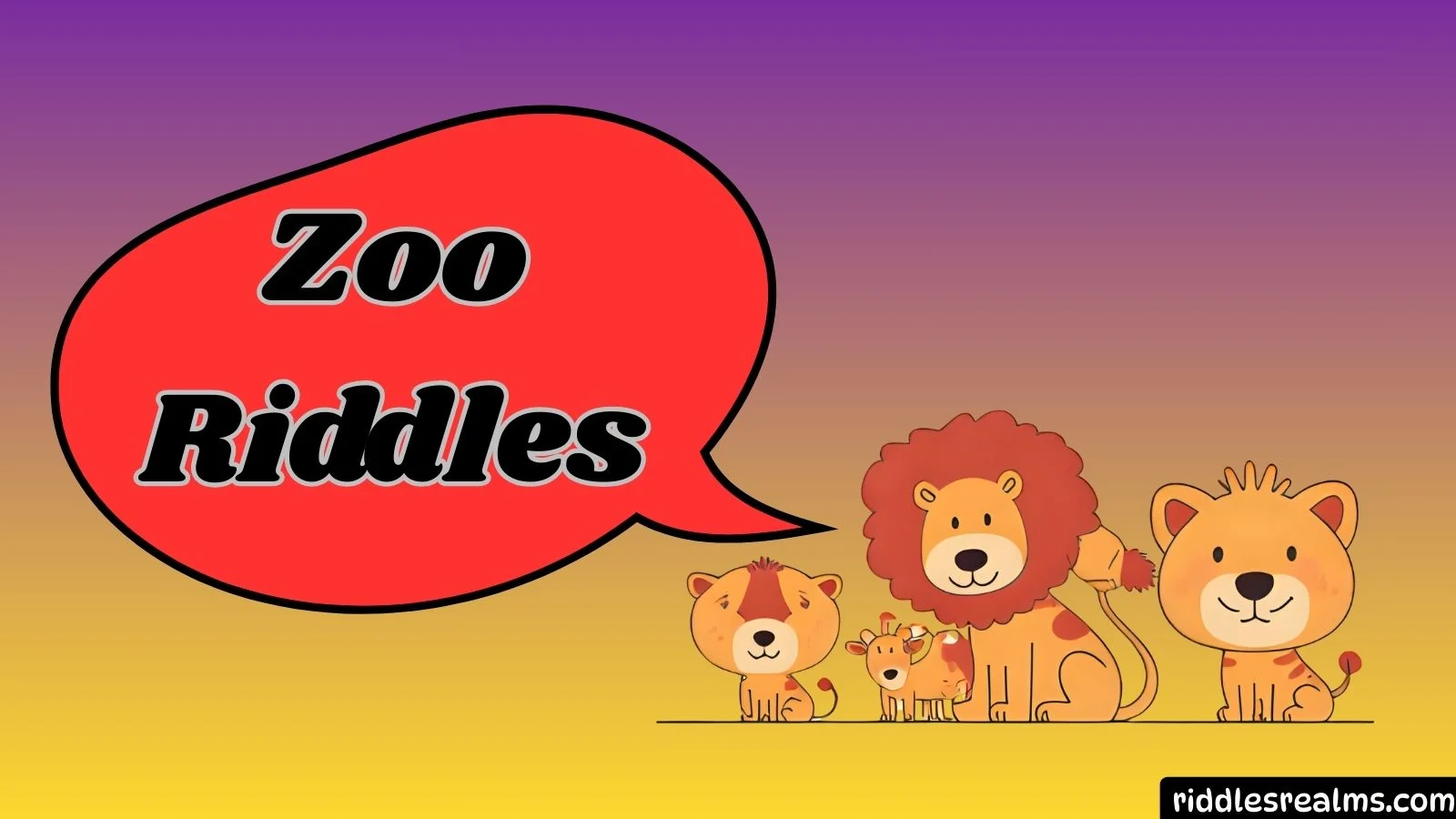 Zoo Riddles